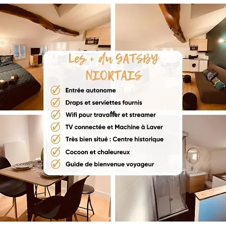 Apartamento Le Gatsby Niortais - Homy Niort