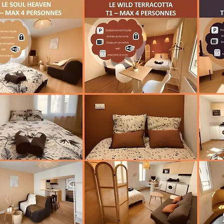Le Gatsby Niortais - Homy Apartamento *