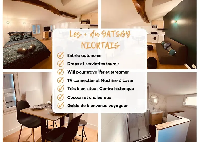 Apartment Le Gatsby Niortais - Homy Niort