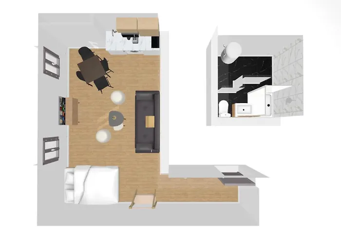 Le Gatsby Niortais - Homy Apartment Niort